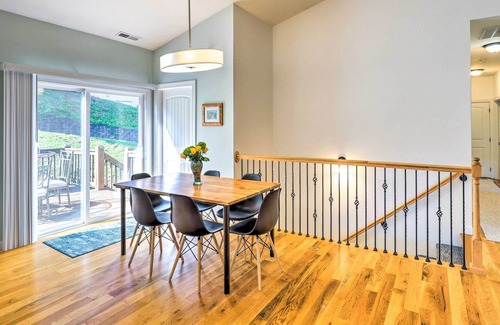 Weaverville House | Spacious Weaverville Home w/ Hot Tub & Fire Pit!