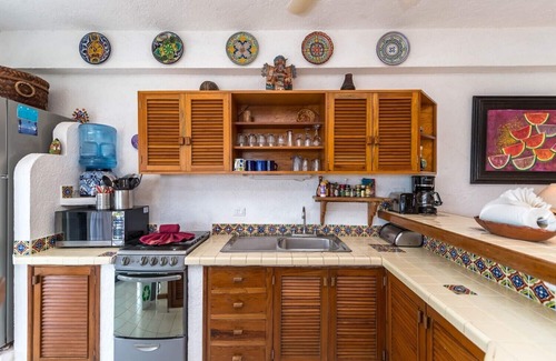 Akumal Condo | Spacious with beautiful upper level views of Half Moon Bay!