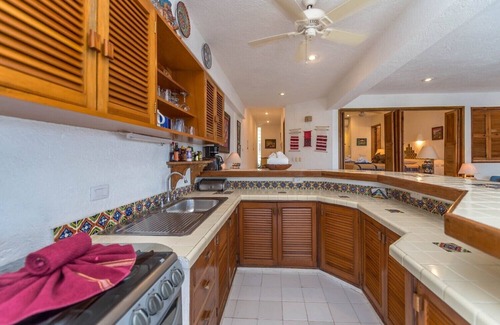 Akumal Condo | Spacious with beautiful upper level views of Half Moon Bay!