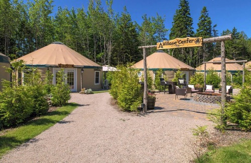 West Tremont House | Spacious Yurts Near Acadia – Nature, Wellness & Outdoor Adventure