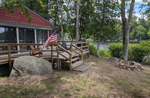 Hartland Cottage | Sparkling Great Moose Lake,Peaceful Cove,Awesome Sunsets,Gradual Sandy Beach,AC