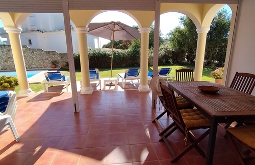 Luz Villa | Special detached family Villa, own pool, BBQ kitchen, huge garden near Luz Beach