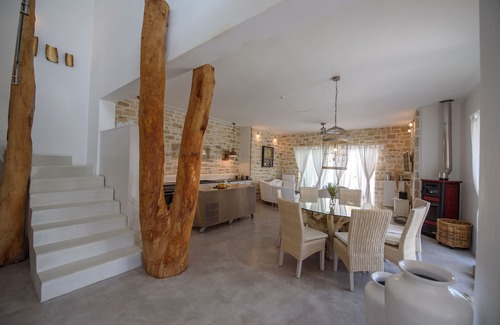 Pitsidia Villa | Special, in a quiet location, swimming pool, Jacuzzi, W-LAN, mountain panorama, near the SEA