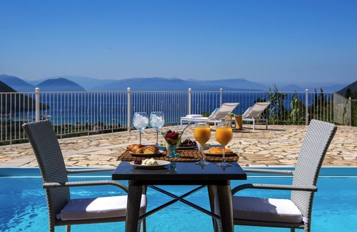 Evgiros House | Special Offers Villa Katsiki with Private Pool and Sea Views-Adults Only!
