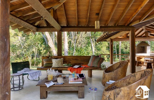 Praia Vermelha House | Spectacular house, Foot in the sand, on the best exclusive condominium lot