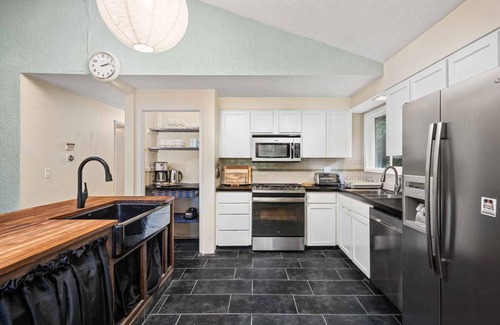 Oak Grove House | Spectacular Pet Friendly Forested Retreat, Game Room w/Ping Pong, Gorgeous Patio Under the Trees