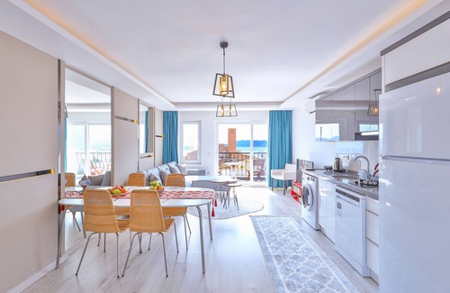 Kas Apartment | Spectacular view of Meis, Natur-el KAŞ1