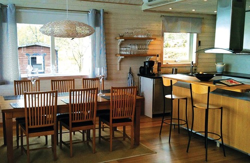 Ydre Municipality House | Spend a relaxing vacation in this vacation home and enjoy the panoramic view of Lake Sommen.