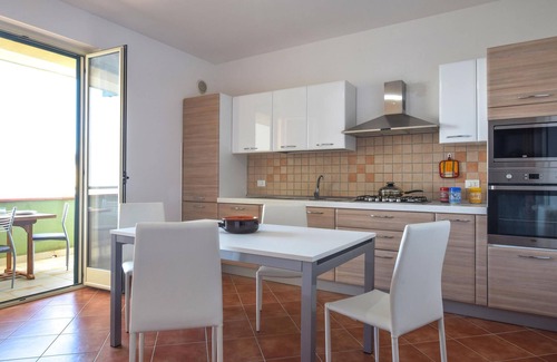 Piraino Apartment | Spend a relaxing vacation in this beautiful apartment with a fantastic view of the sea.