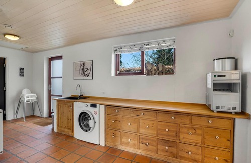 Kjellerup House | Spend an unforgettable vacation in this inviting vacation home with wellness.