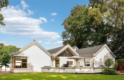 Kjellerup House | Spend an unforgettable vacation in this inviting vacation home with wellness.