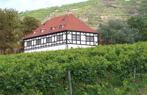 Radebeul House | "Spitzhausblick" in het Huis Felix