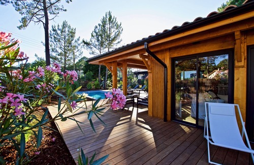 Lege-Cap-Ferret Villa | Splendid air-conditioned villa with heated pool between pond and ocean