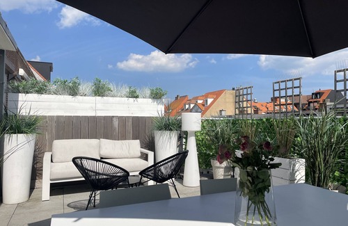 Knokke Apartment | Splendid Penthouse Knokke center for 4 people with 2 large terraces