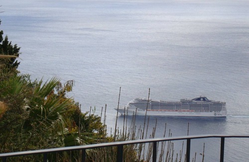 Sao Goncalo Apartment | Splendid view! Warm apartment, garden and barbecue!
