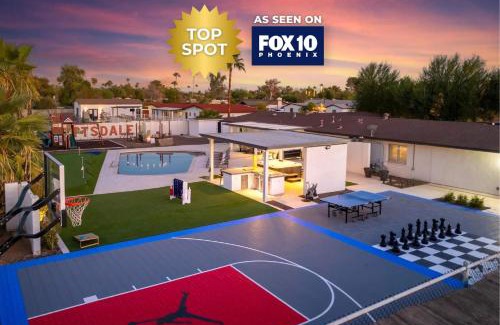 Shea North Estates House | Sportscourt Pool Hot Tub Game Room Playground