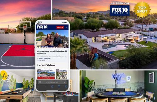 Shea North Estates House | Sportscourt Pool Hot Tub Game Room Playground