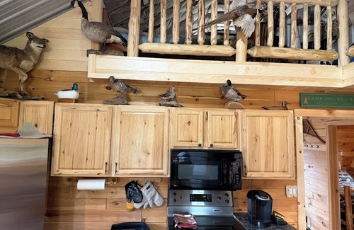 Mount Chase Cabin | Sportsman's Paradise Katadhin Area Cabin Sleeps 10-15 Four Season