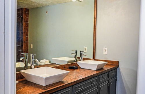Pine Mountain Ski Chalet | Spread out and relax in this spacious wooded view chalet close to FDR State Park
