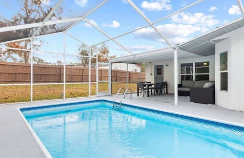 Brooksville House | Spring Hill, 4 Bedroom, Pool & Golf Course!
