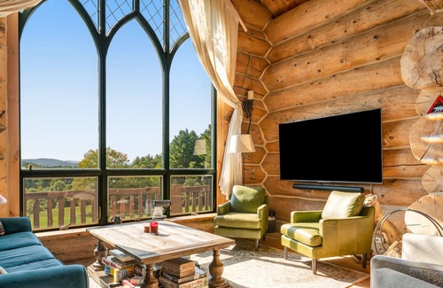 Hartland Four Corners House | Spruce Moose | Log Manor on 65 private acres