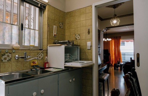 Pangrati Apartment | Sq Varnava apartment, with 2 bedrooms,beautifull living room and big balcony.