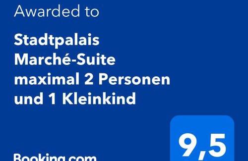 Bautzen Apartment | Stadtpalais Marché-Suite maximal 2 Personen und 1 Kleinkind