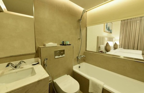 Khalifa City Apartment | Standard Studio Near In Field Super Market By Luxury Bookings