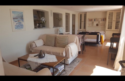 Saint-Andre-de-la-Roche Apartment | STANDING F1House swimming pool sea view wifi parking