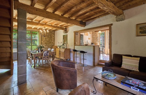 Alzonne House | STANDING air-conditioned cottage PRIVATE heated swimming pool with terrace and SPA