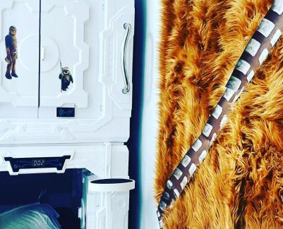 Pacific Hotel | Star Wars Themed Sleeping Pod With Kitchen Onsite