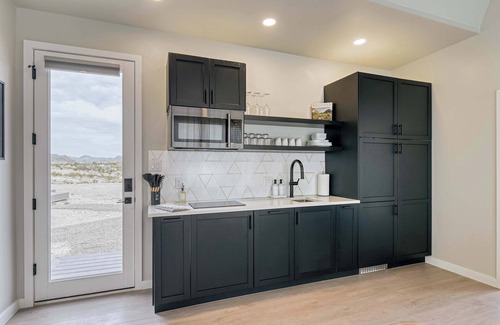 Study Butte-Terlingua Cabin | Stardust Big Bend Luxury A-Frame#2 with a fab view