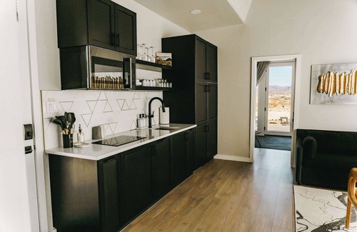 Study Butte-Terlingua Cabin | Stardust Big Bend Luxury A-Frame#2 with a fab view