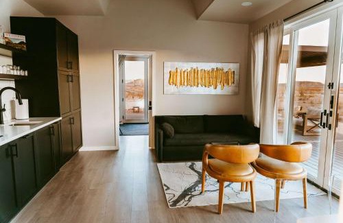 Study Butte-Terlingua House | Stardust Big Bend Luxury A-Frame #6 with a great view