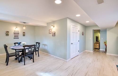 Lake Junaluska Apartment | Starstorm Mountain ApartmentnLakeview deck & hiking trail, near many activities.