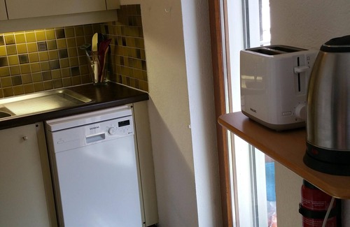 Lauterbrunnen Apartment | Staubbachfall opp. 1 Br max 4, 50mbus, quiet, own 24/7laundry, carport ⭐