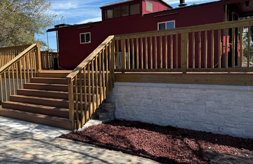 Kenansville Apartment | Stay in a caboose on the old Florida east coast line on a working cattle ranch!