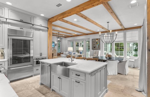 WaterSound Beach House | Stay on 30A: Water and Wine Private Beach- Bikes!