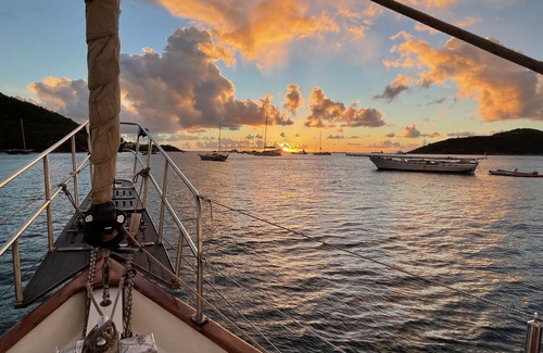St. Thomas Boat Rental | Stay on a Classic Sailboat INCL Breakfast Dinner drinks water toys