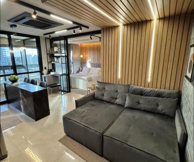 Jardim dos Estados Apartment | Stay Royal Luxury Sofá Retrátil e Divisória Smart