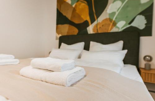 Wuelfel Apartment | Staylight City-Loft, privater Parkplatz, Nähe zur Messe und der City, Premium Appartements