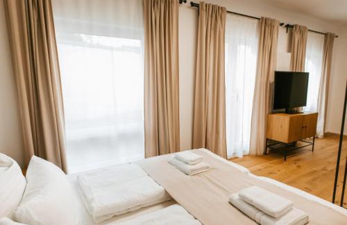 Wuelfel Apartment | Staylight City-Loft, privater Parkplatz, Nähe zur Messe und der City, Premium Appartements