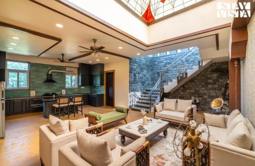 Gurugram Villa | StayVista at Wandering Vines 4BHK with FREE Breakfast ,Indoor Pool in Delhi Sohna