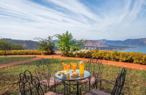 Bhim Nagar Villa | StayVista's Villa Terra - Valley & Lake-View Villa with Spacious Lawn & Indoor Activities