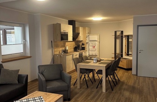 Hergarten Apartment | Steakhaus Büffel Ferienwohnung 2 85 qm Groß