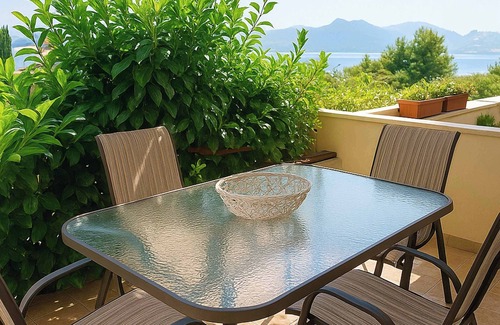 Theologos Apartment | Stella's Seaview Getaway - 100m to Theologos Beach
