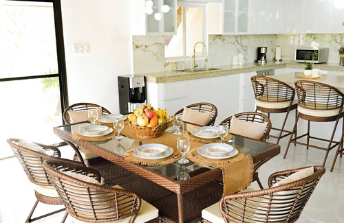 Bolinao Cabin | Step into an A-Frame home, where white tropical design meets ultimate comfort.
