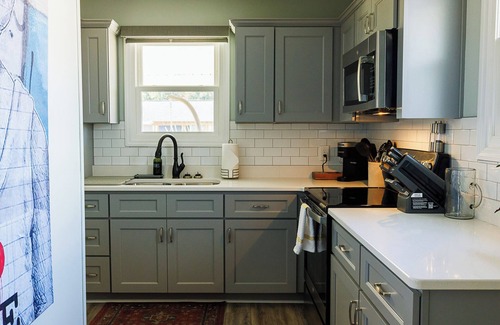 Terry Sanford Cottage | Step into Crimson, where tranquility meets luxury in a quiet, safe neighborhood.