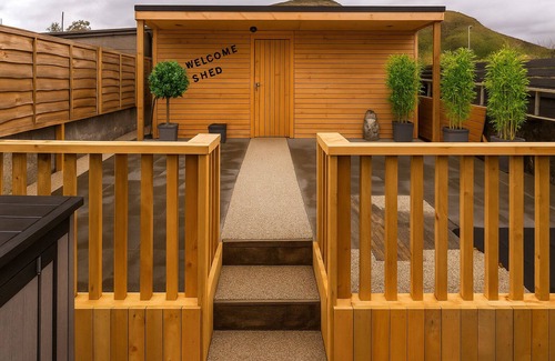 Port Talbot House | Step straight onto Afan Forest’s world-class bike trails from this two-bed, dog-friendly hideaway. Unwind by the crackling log burner after a day of adventure, stream movies on fast Wi-Fi or fire up the outdoor BBQ for dinner under the stars.<