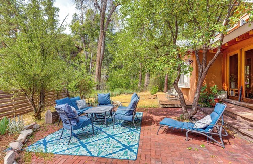 Durango House | Steps From Nat’l Forest: Creekside Home in Durango